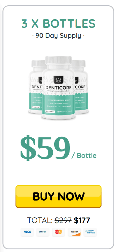 Order Denticore 3 bottles